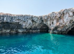 Blue Cave from Primosten Croatia
