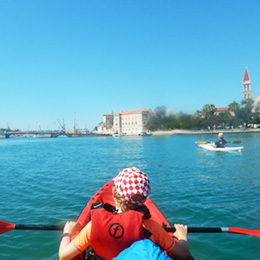 Sea Kayaking around Trogir