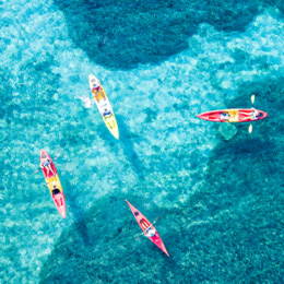 Sea Kayaking Blue Lagoon