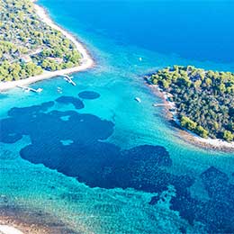 Blue Lagoon Croatia a private speedboat tour from Trogir